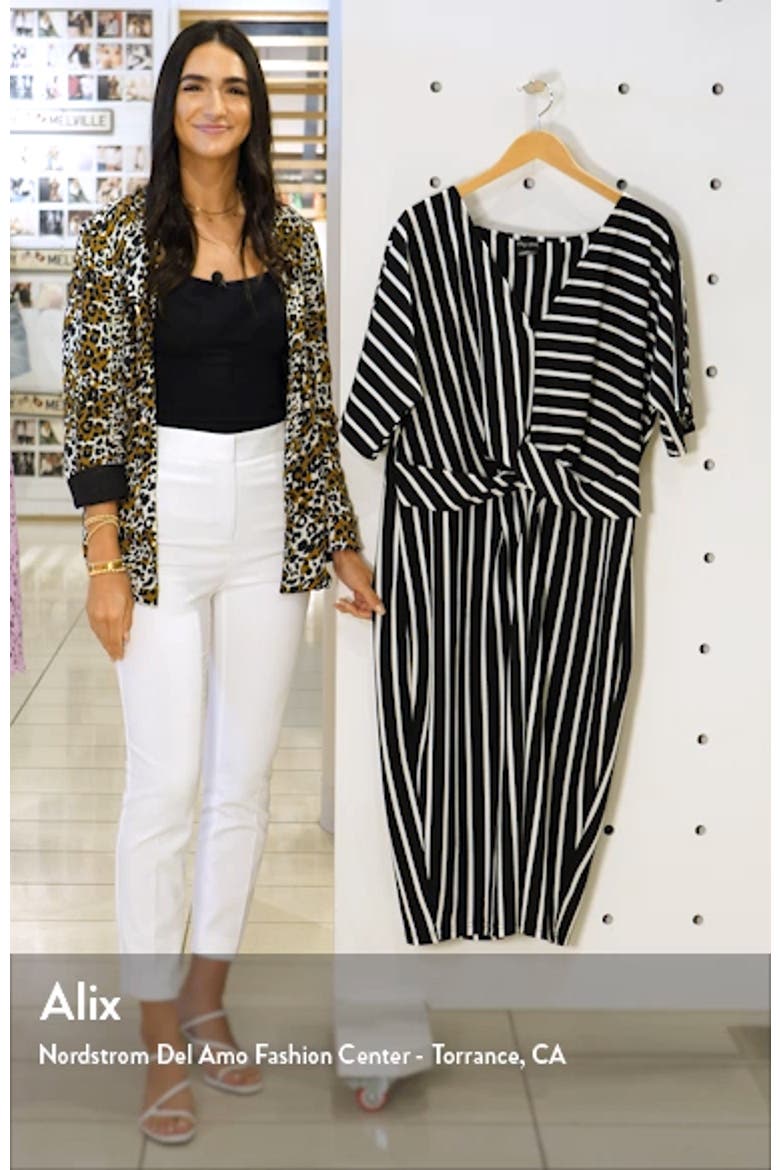 Stripe Midi Dress video