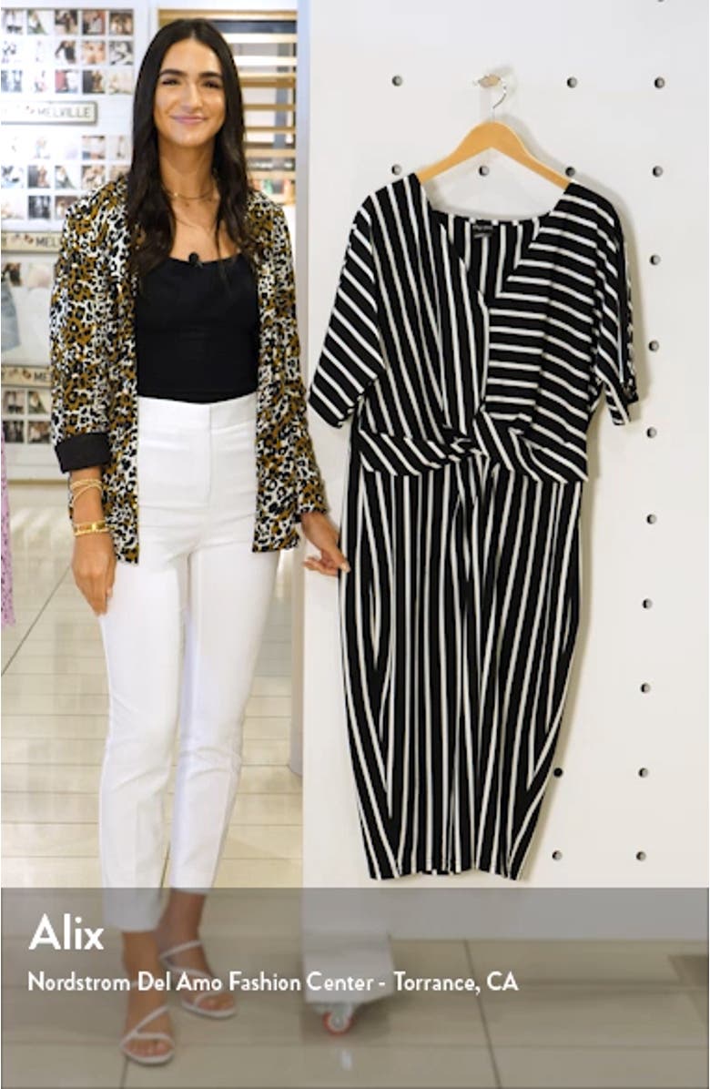 Stripe Midi Dress, sales video thumbnail