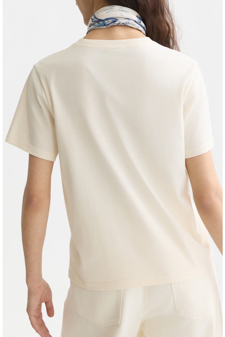 Logo Graphic Cotton T-Shirt, Alternate, color, EGGNOG