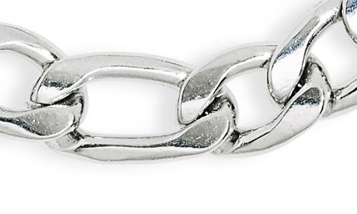 Nordstrom Rack Figaro Chain Necklace In Silver