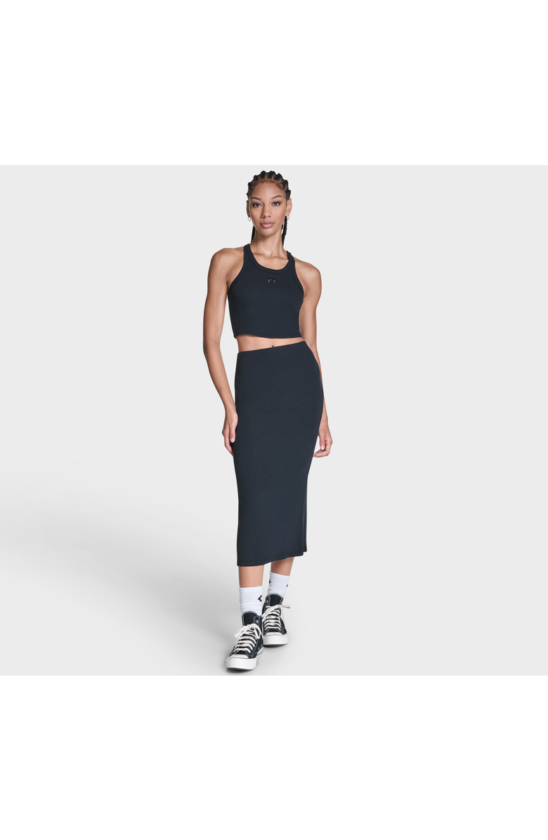 Converse Box Star Cropped Tank, Alternate, color, Converse Black