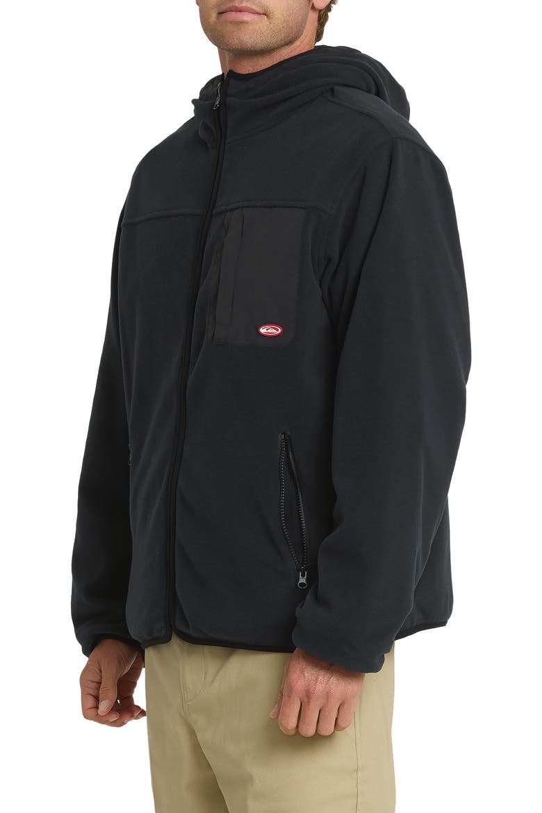 Arcadia Reversible Fleece Hoodie, Alternate, color, ANTHRACITE