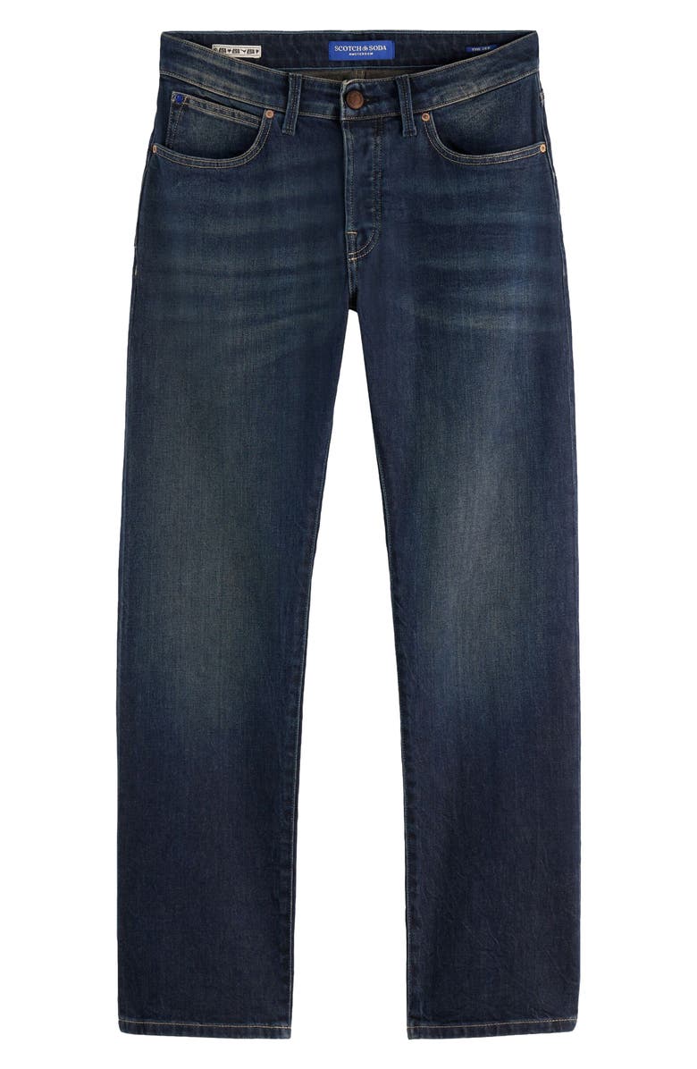 Scotch & Soda The Zee Straight Fit Jeans, Alternate, color, Paint It Blauw