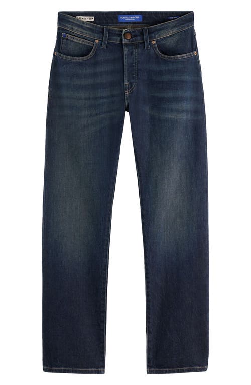 Scotch & Soda The Zee Straight Fit Jeans In Blue