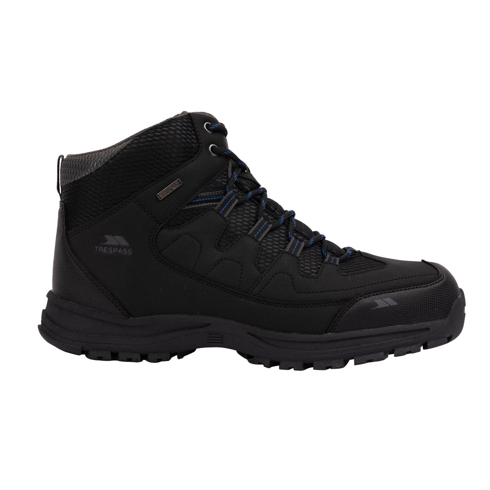 Finley Waterproof Walking Boots, Alternate, color, Black and Blue