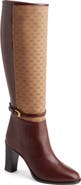 Gucci Finn Mixed Media Tall Boot