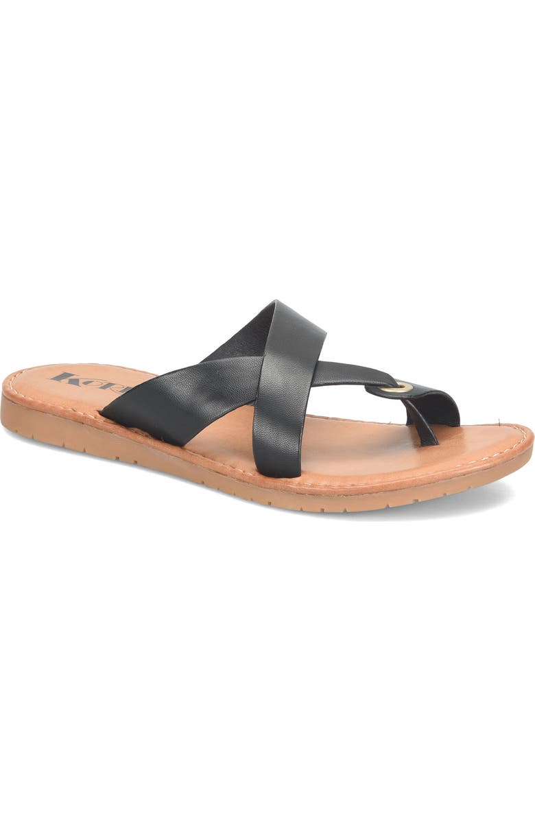 KORKS Catarina Sandal, Main, color, Black