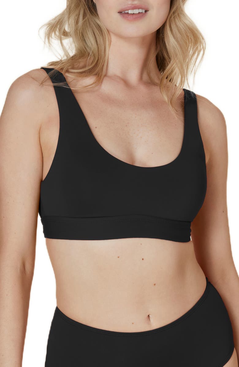 Andie Ventura Bikini Top, Main, color, Black