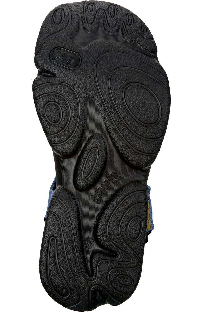 Camper Karst Sandal, Alternate, color, Black Multi