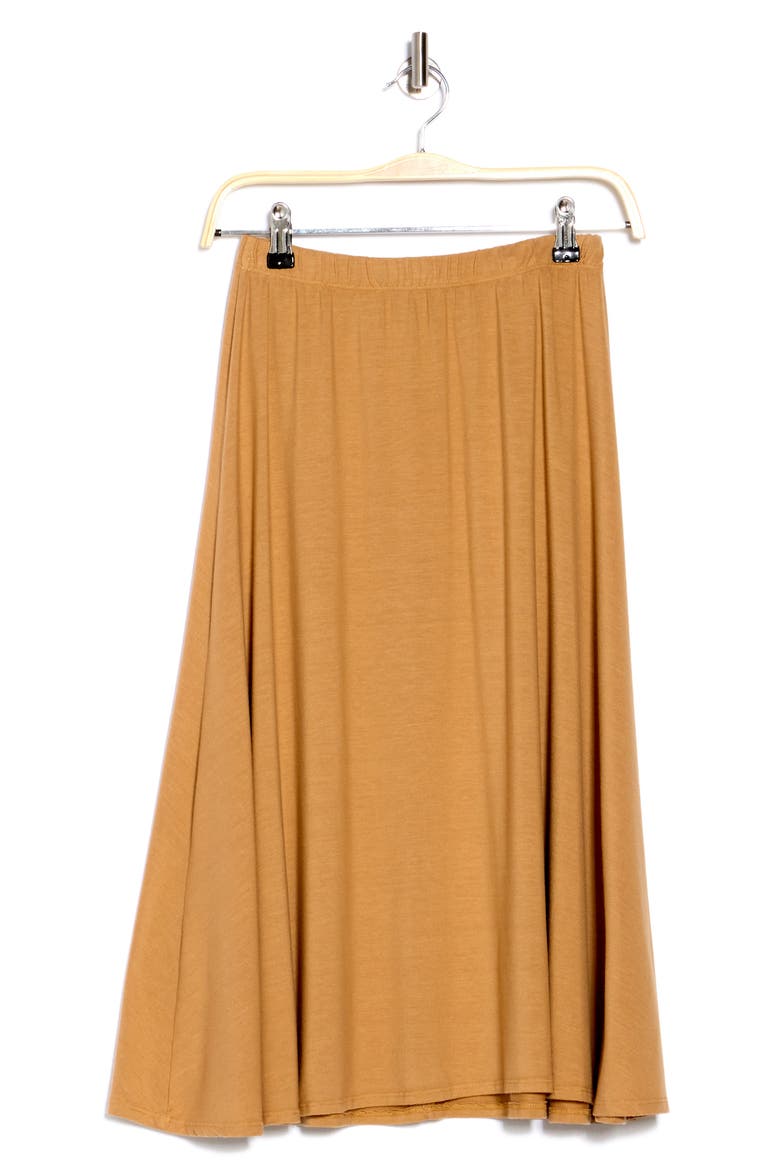 Flared Midi Skirt, Alternate, color, COCOON