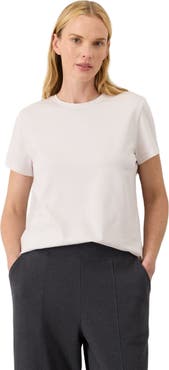 Pact Luxe Essential Crewneck Tee Made With Organic Cotton