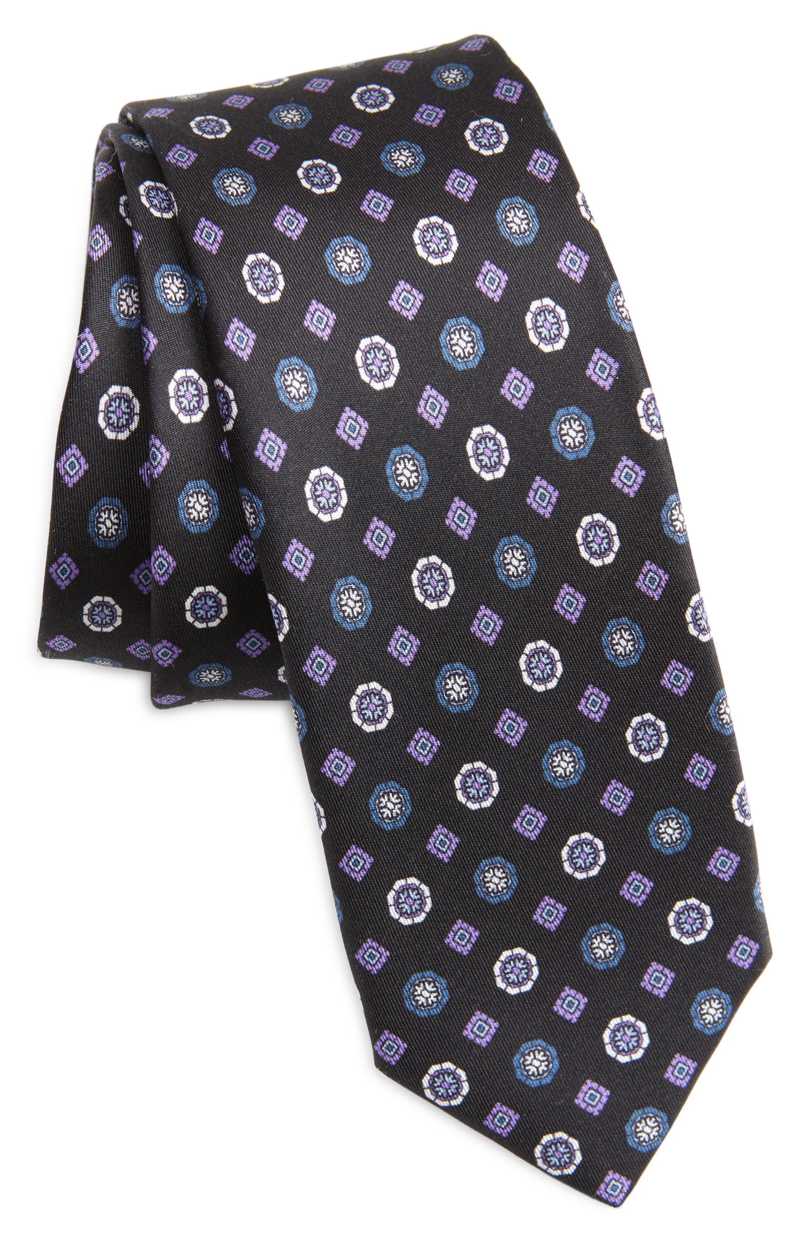 BOSS Geometric Silk Tie (Men) | Nordstromrack
