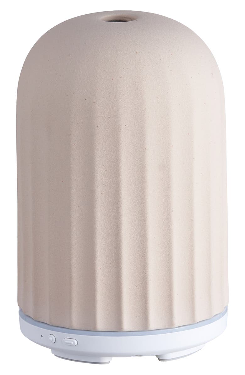 SERENE HOUSE Ingrid Beige Ceramic Ultrasonic Diffuser, Alternate, color, Beige
