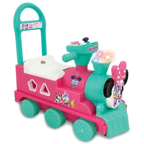 Kiddieland Disney Minnie Mouse Play N' Sort Activity Train Rideon in Multicolored  product