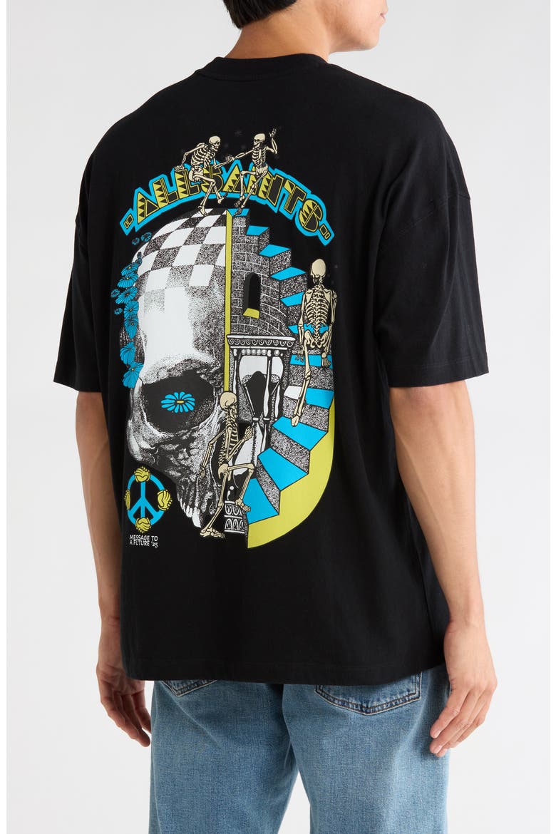 Reincarnate Graphic T-Shirt, Alternate, color, JET BLACK