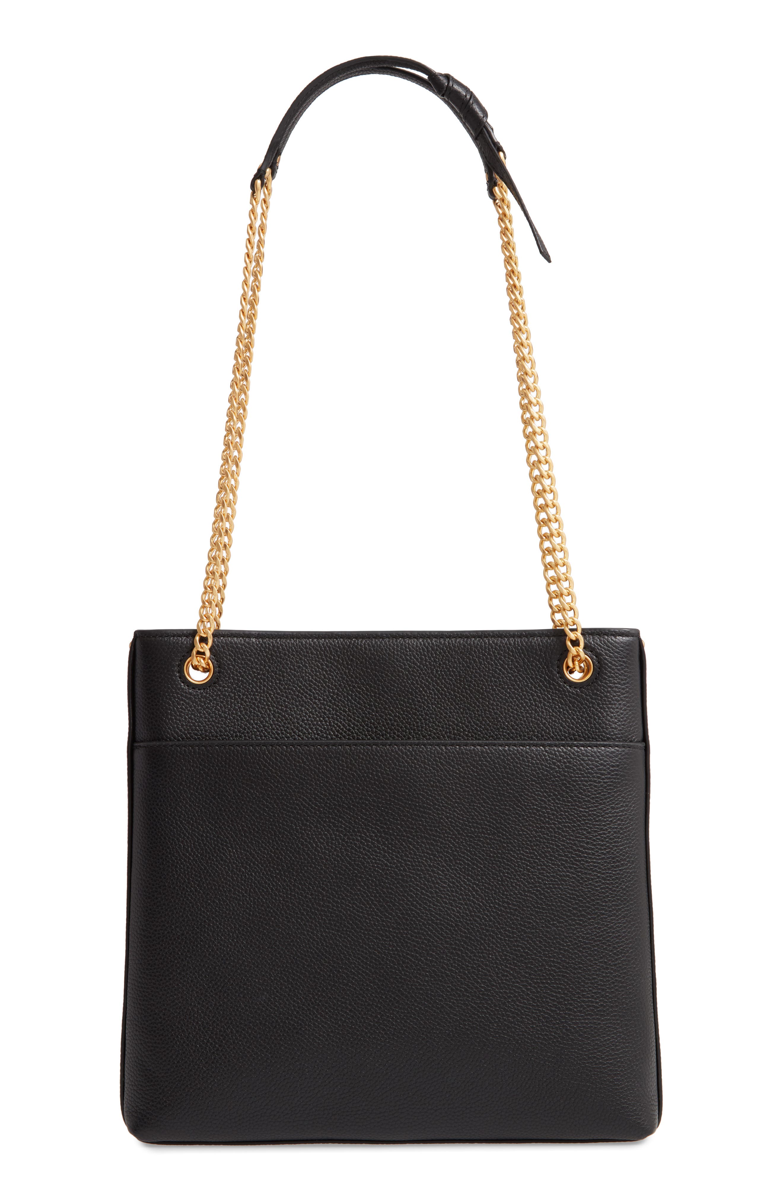 Everly Leather Swingpack, Alternate, color, BLACK