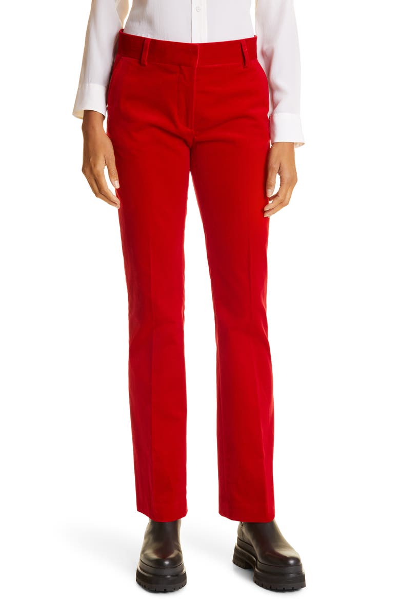 Mini Boot Trousers, Main, color, GARNET