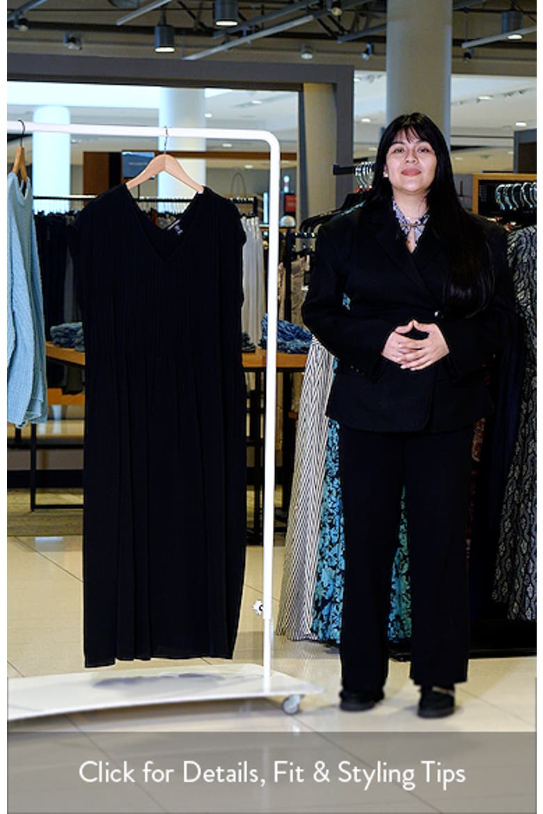 V-Neck Silk Maxi Dress video