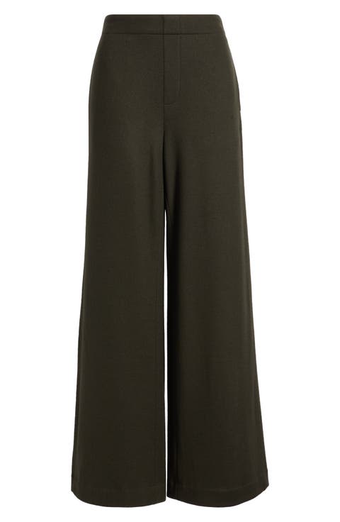 Women's 100% Wool Wide-Leg Pants | Nordstrom