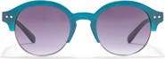 Isaac Mizrahi New York 49mm Round Sunglasses