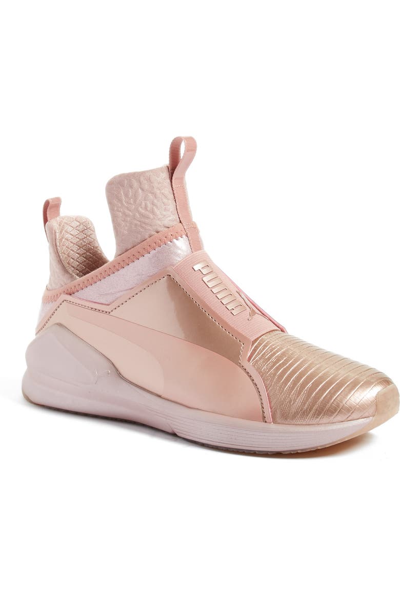 PUMA Fierce Metallic High Top Sneaker, Alternate, color,