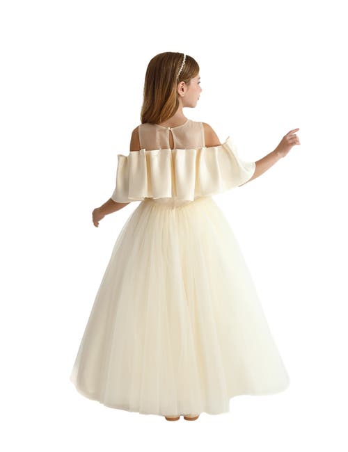 Tulleen Amica Dress In White