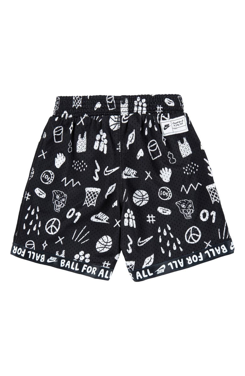 Nike Kids' Basketball Shorts, Alternate, color, Black