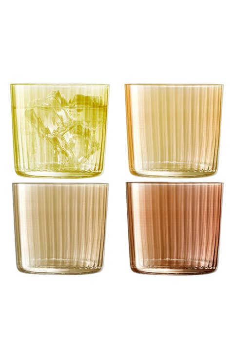 Gems Set of 4 Tumblers