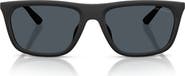 Emporio Armani 57mm Pillow Sunglasses