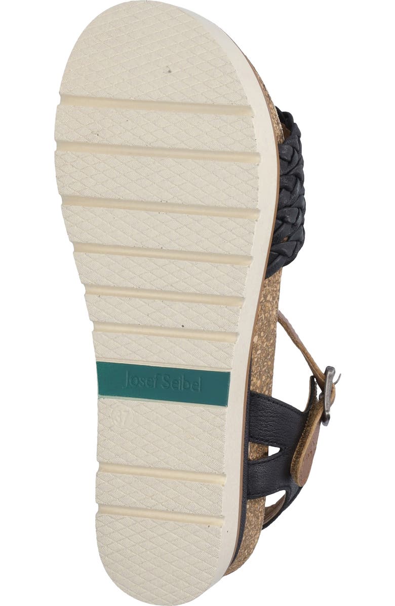 Josef Seibel Clea Braided Sandal, Alternate, color,