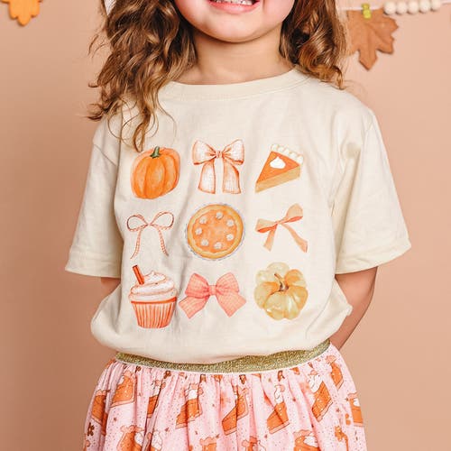 Sweet Wink Thankful Cutie Thanksgiving Short Sleeve T-shirt In Pink