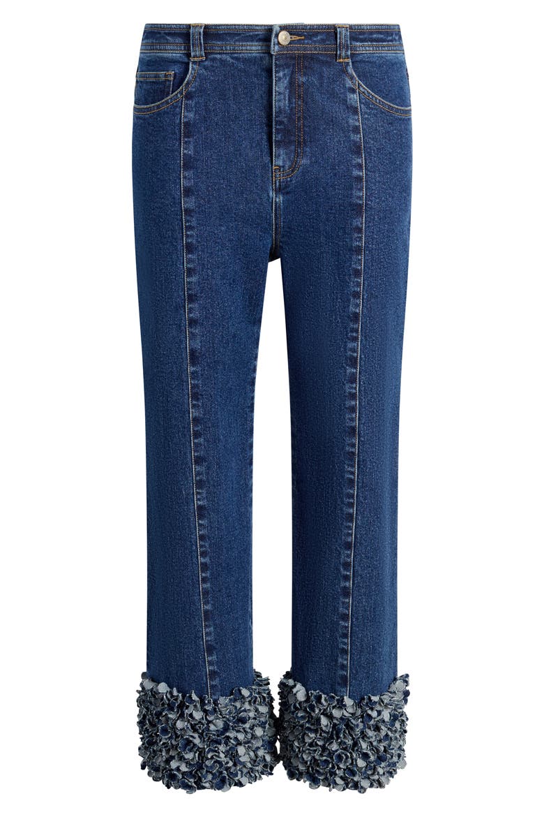 Petal Ethel Seamed Ankle Jeans, Alternate, color, OCEANE