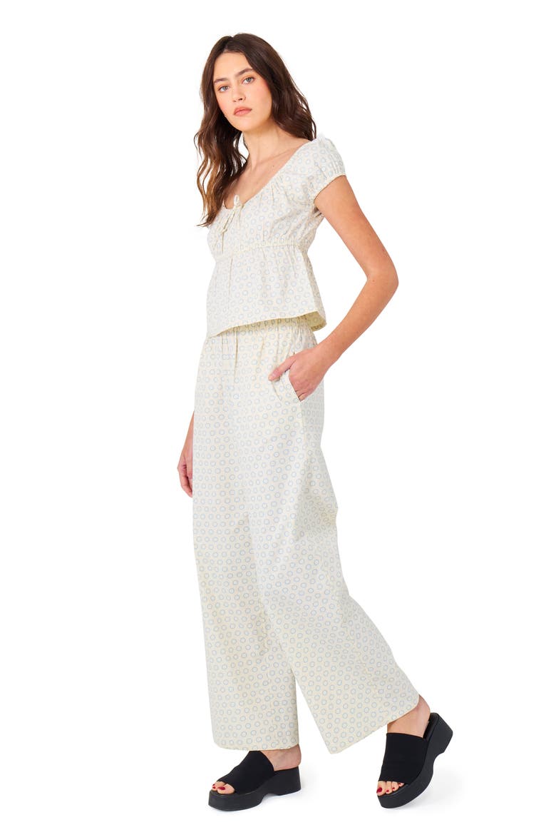 Karma Wide Leg Pants, Alternate, color, DUSK BLUE
