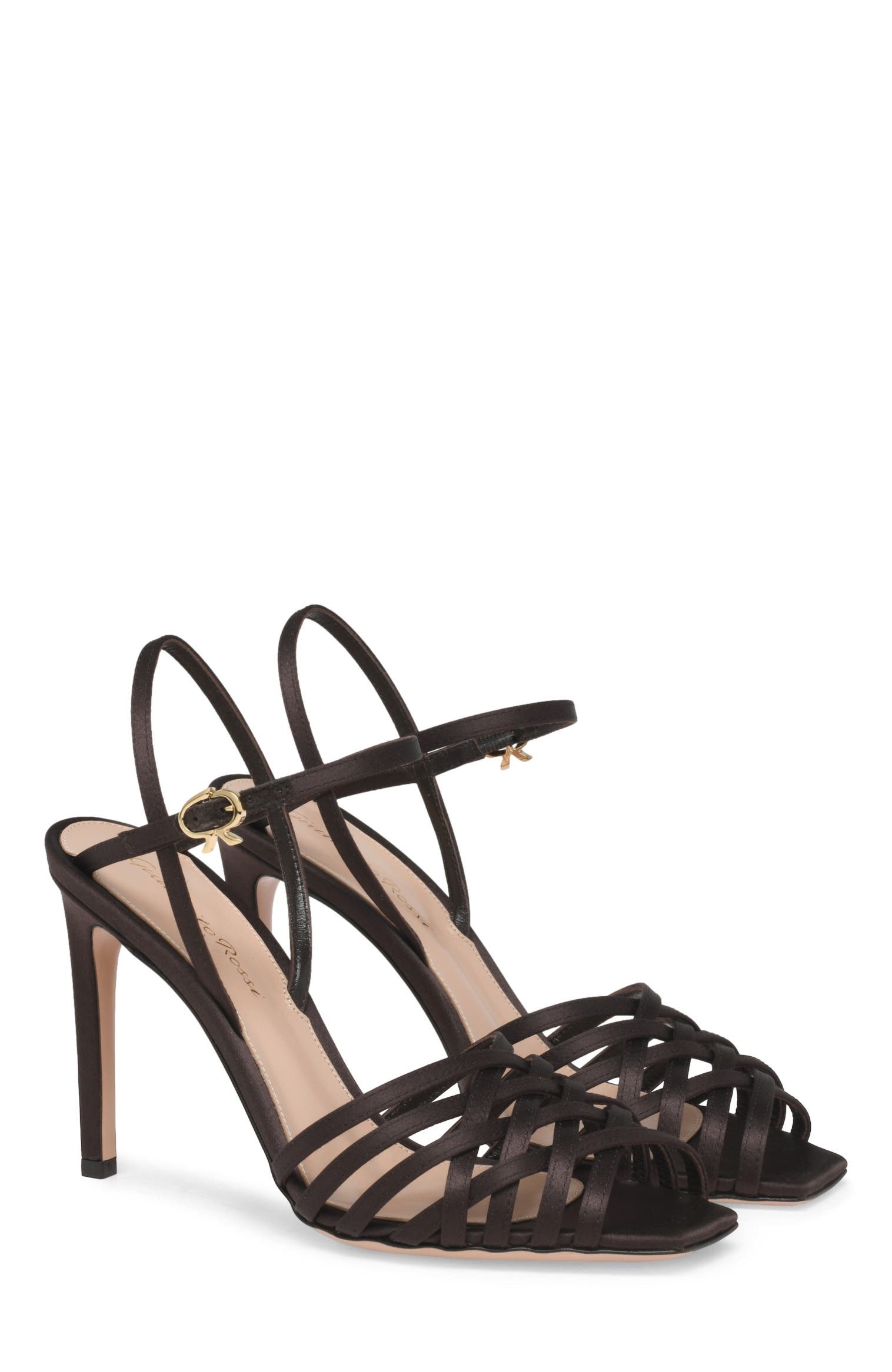 Kerry Sandal, Alternate, color, Brown Fabric