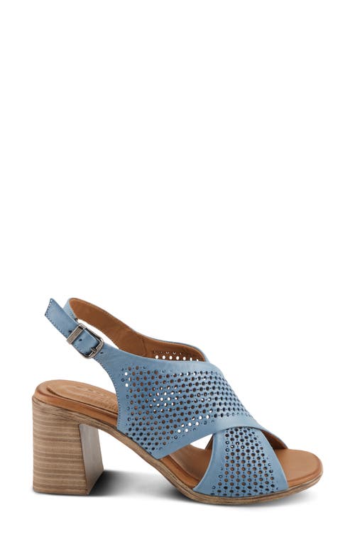 Spring Step Luanca Slingback Sandal In Blue