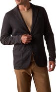 The Normal Brand Knit Cotton Blend Herringbone Sport Coat