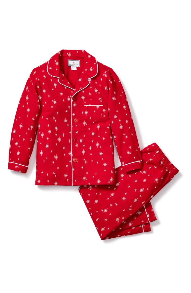 Petite Plume Starry Night Two-Piece Pajamas, Main, color,