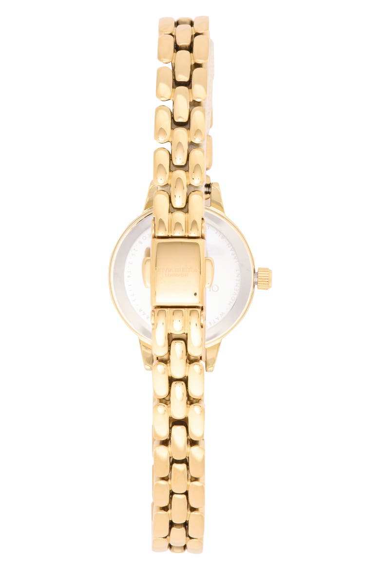 Mini Dial Bracelet Watch, 23mm, Alternate, color, SILVER WHITE