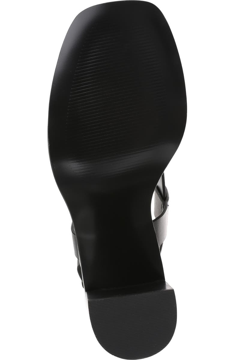 Nordstrom Kalindi Cross Strap Sandal, Alternate, color, Black