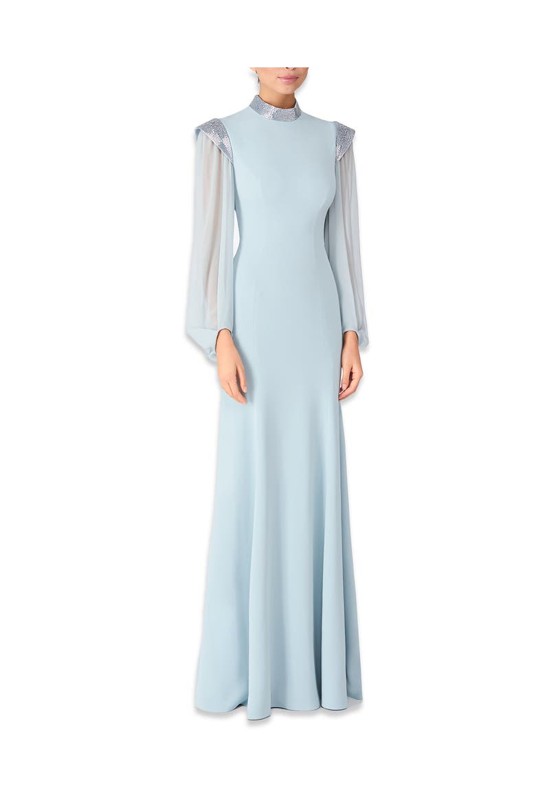 Isabelle Maxi Dress, Alternate, color, Porcelain