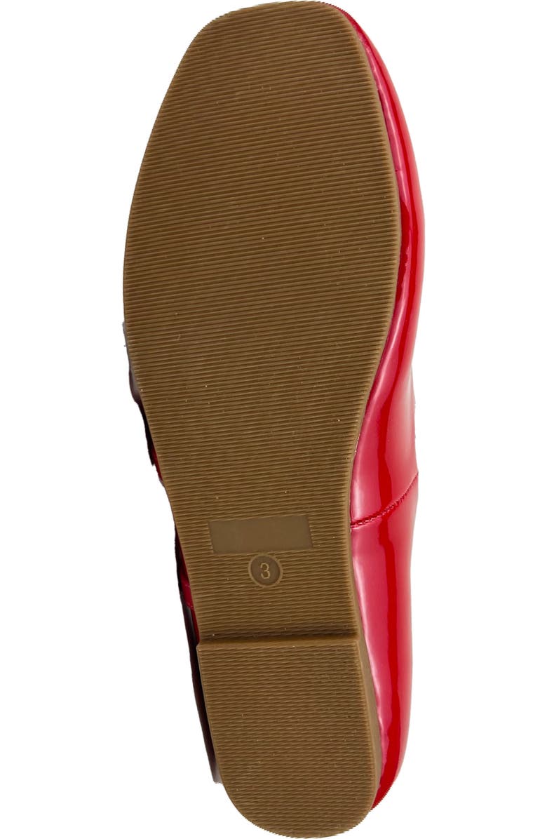 Yosi Samra Kids' Miss Mary Flat, Alternate, color, Red