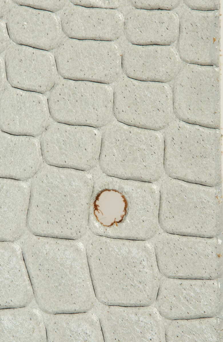 Ada Iris Snake Embossed Leather Belt, Alternate, color,