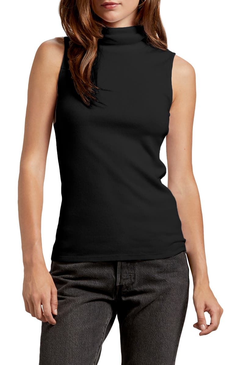 Michael Stars Hillary Turtleneck Tank, Main, color, 