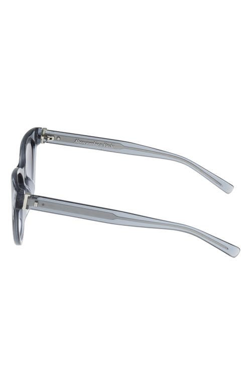 Abercrombie & Fitch 52mm Gradient Cat Eye Sunglasses In Blue
