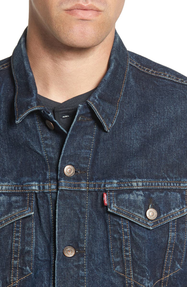 Levi's<sup>®</sup> Trucker Denim Jacket, Alternate, color,