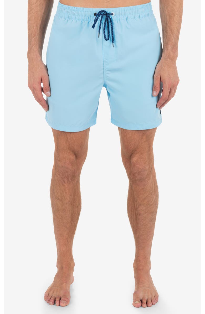 Hurley Icon Balboa Board Shorts, Main, color, Blue Dream