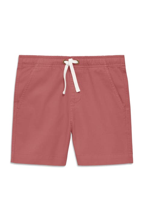 Kids Stretch Chino Drawstring Short (Toddler, Little Kid, Big Kid)
