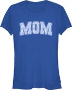 Disney Junior's Disney Mom Collegiate Pattern Graphic T-Shirt