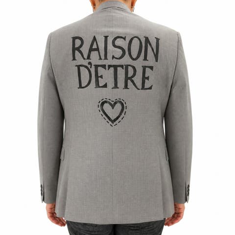 Raison D Etre Grey Blazer