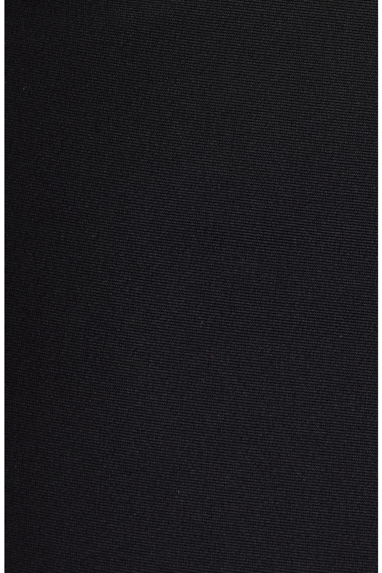 Bianka Plunge One-Piece Swimsuit, Alternate, color, BLACK